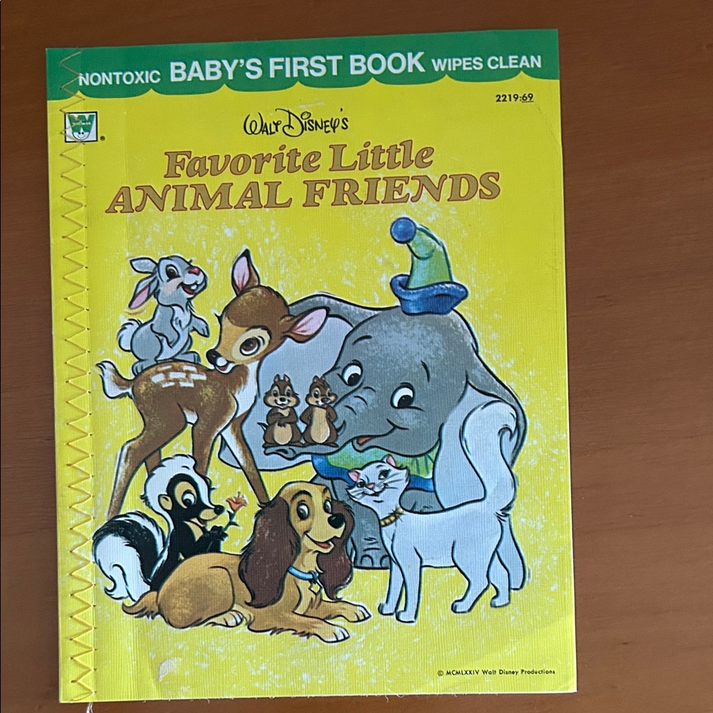 Disney's Favorite Little Animal Friends baby Book